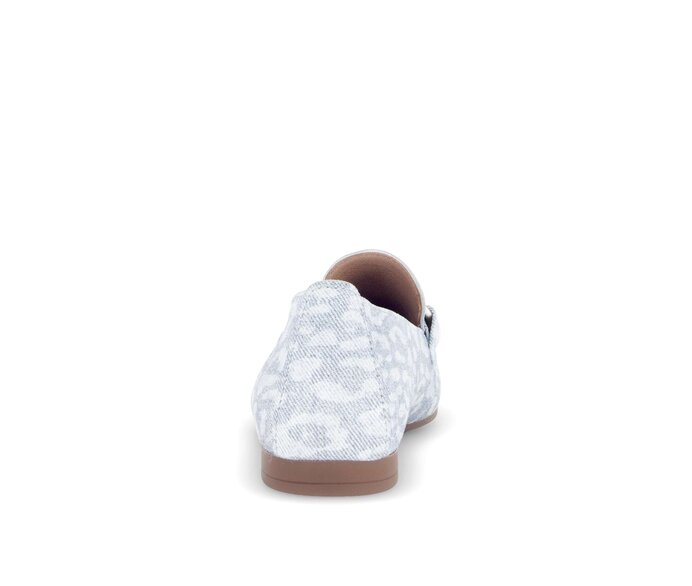 Gabor Damen  Slipper Blau - Effektleder