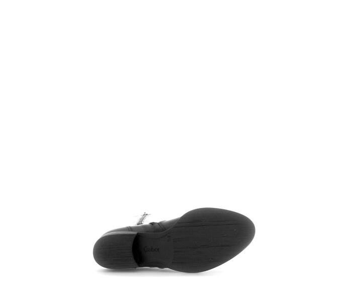 Gabor Damen  Eleganter Stiefel Schwarz - Glattleder