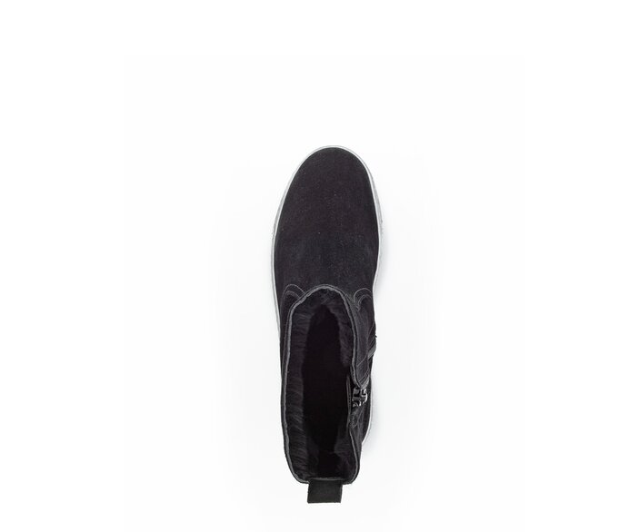 Gabor Damen  Winterstiefelette Schwarz - Rauleder