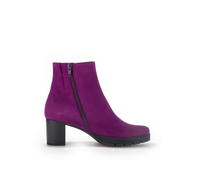 Gabor Damen  Plateau Stiefelette Lila - Rauleder