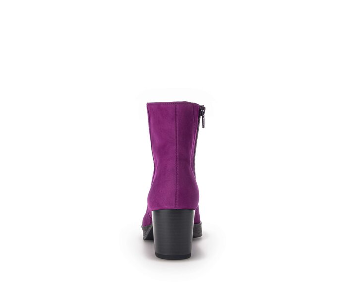 Gabor Damen  Plateau Stiefelette Lila - Rauleder