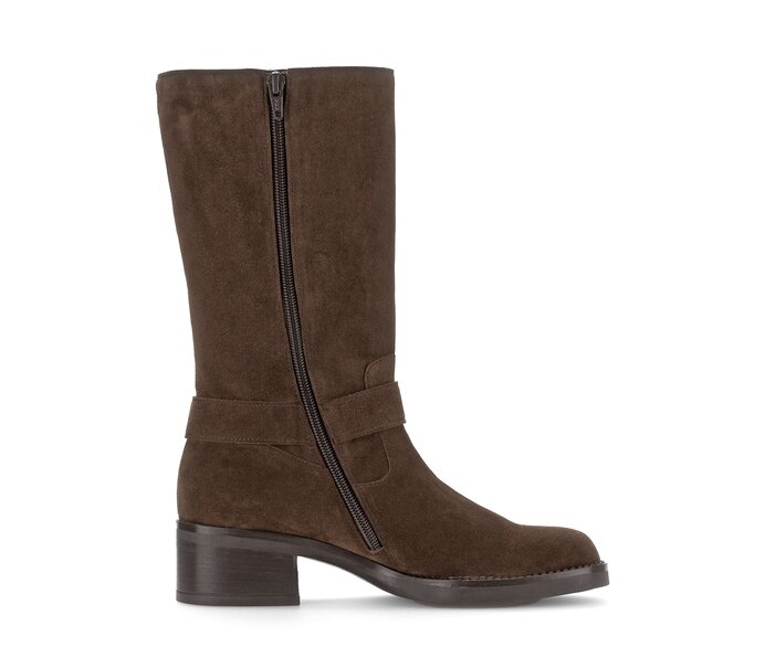 Gabor Damen  Cowboy Boots Braun - Rauleder
