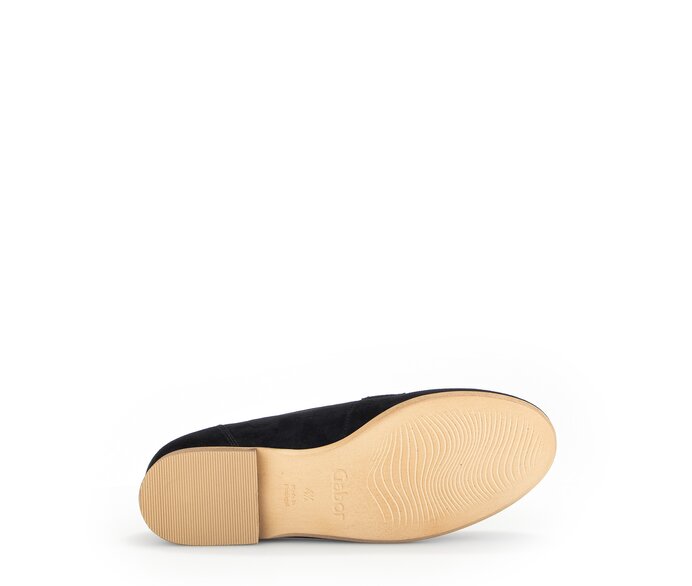 Gabor Damen  Slipper Schwarz - Rauleder