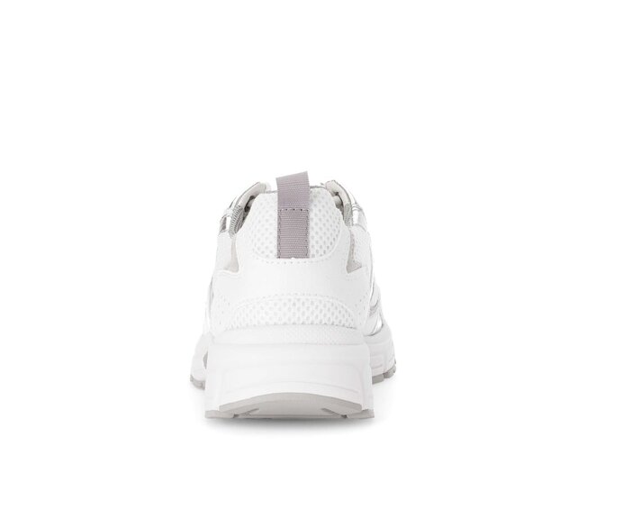 Gabor Damen  Sneaker Low Weiß - Materialmix Leder/Lederimitat