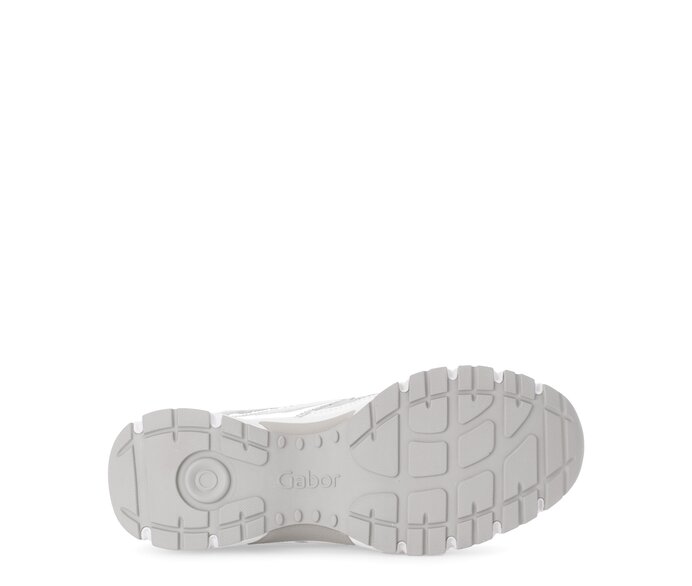 Gabor Damen  Sneaker Low Weiß - Materialmix Leder/Lederimitat