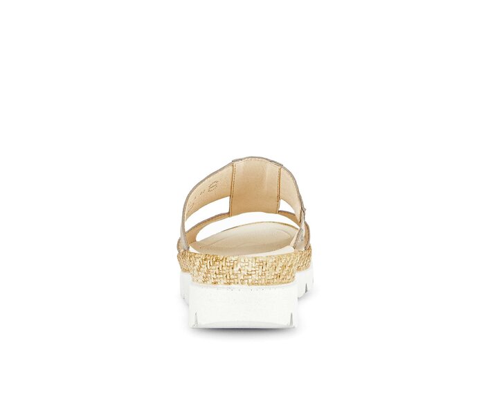 Gabor Damen  Pantolette Beige - Rauleder