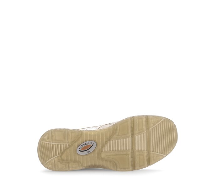 Gabor Damen  Sneaker Low Beige - Materialmix Leder