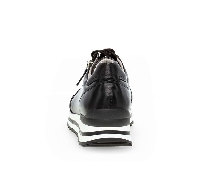 Gabor Damen  Sneaker Low Schwarz - Glattleder