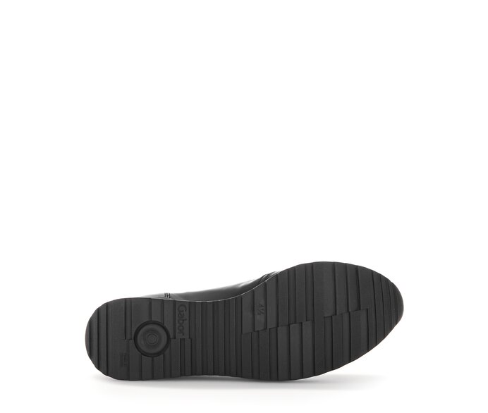 Gabor Damen  Sneaker Low Schwarz - Glattleder