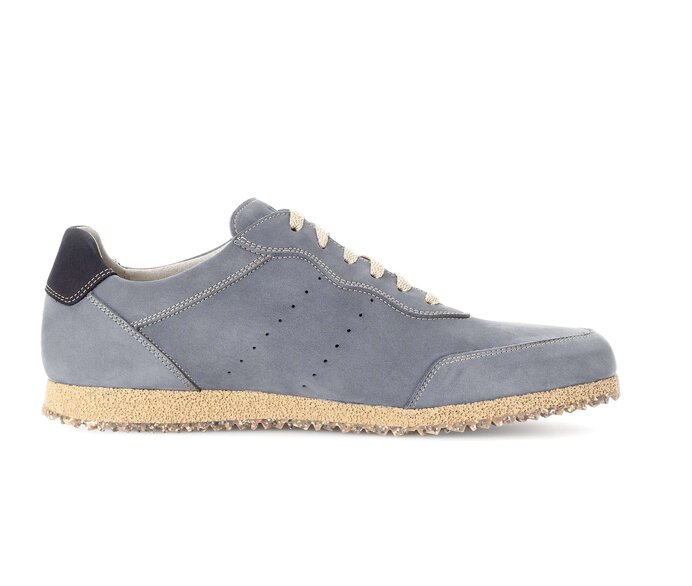 Pius Gabor Herren Sneaker Low Blau - Nubuk