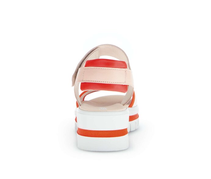 Gabor Damen  Plateau Sandale Multicolour - Glattleder