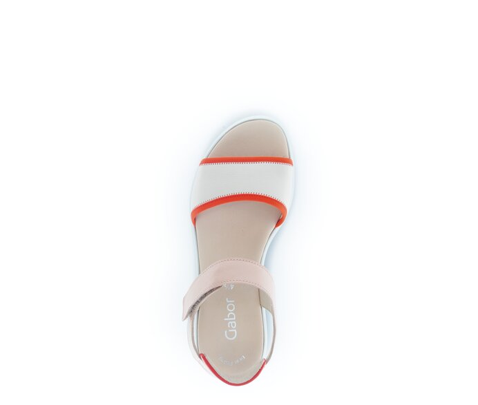 Gabor Damen  Plateau Sandale Multicolour - Glattleder