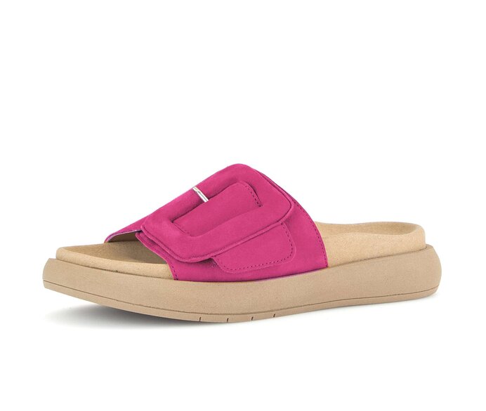 Gabor Damen  Pantolette Pink - Rauleder