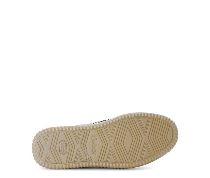 Gabor Damen  Sneaker Low Gold - Materialmix Leder