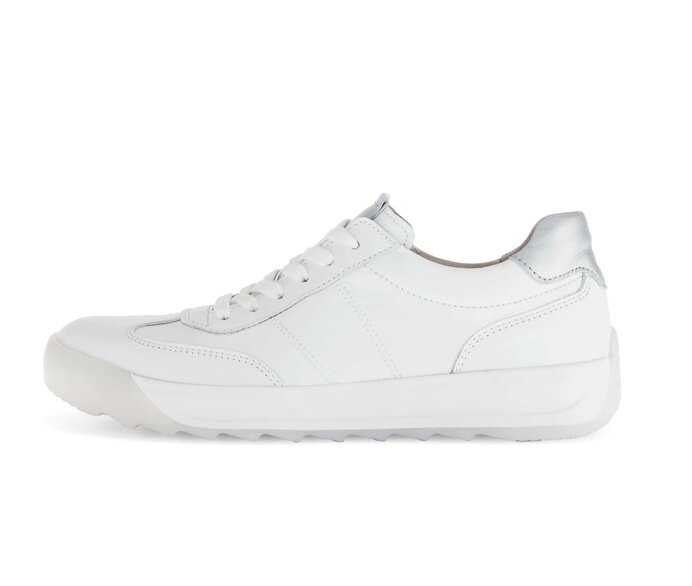Gabor Damen Sneaker Low Weiß - Glattleder