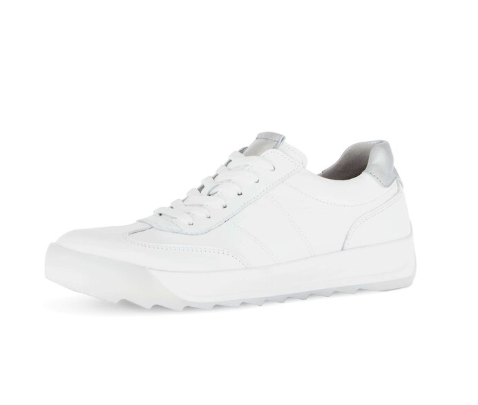 Gabor Damen  Sneaker Low Weiß - Glattleder