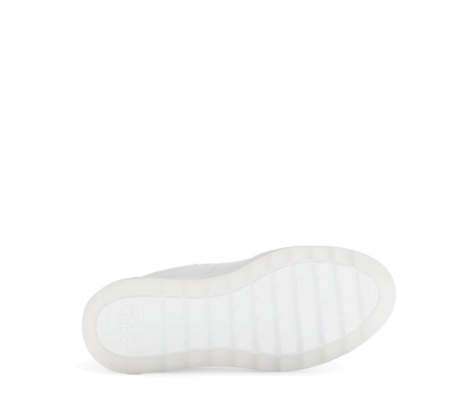 Gabor Damen  Sneaker Low Weiß - Glattleder