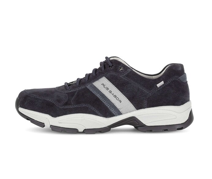 Pius Gabor Herren Sneaker Low Blau - Rauleder
