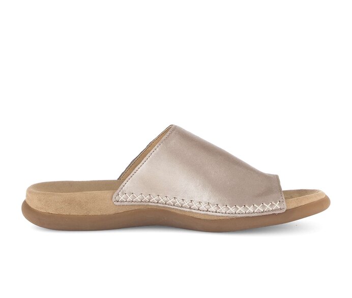 Gabor Damen  Zehentrenner Beige - Effektleder