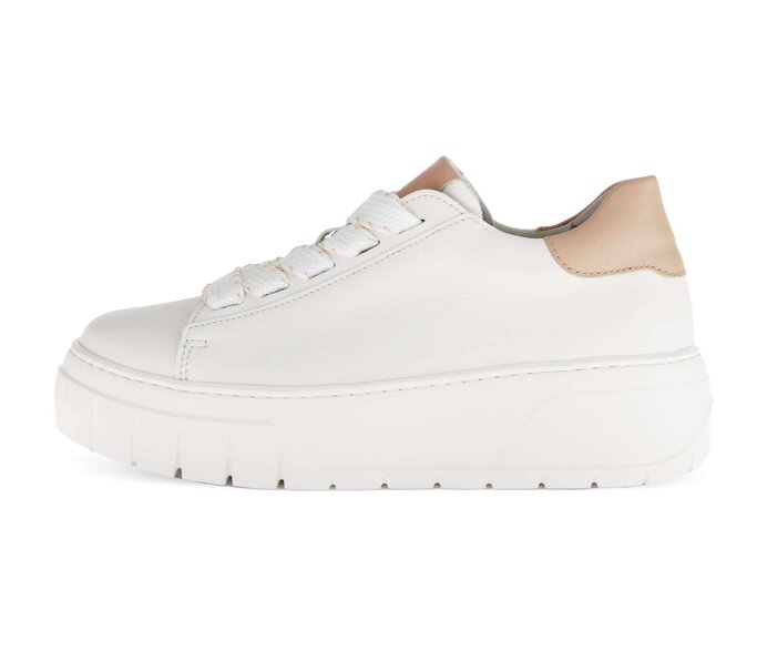Gabor Damen Sneaker Low Weiß - Glattleder