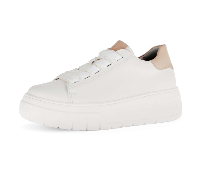Gabor Damen  Sneaker Low Weiß - Glattleder