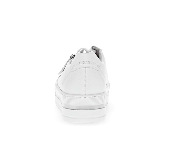 Gabor Damen  Sneaker Low Weiß - Glattleder