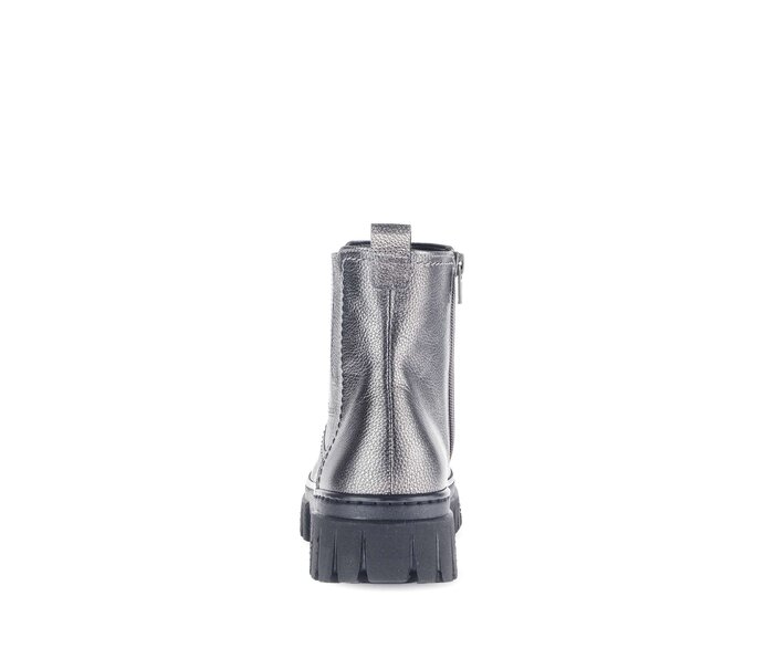Gabor Damen  Chelsea Boot Grau - Glattleder