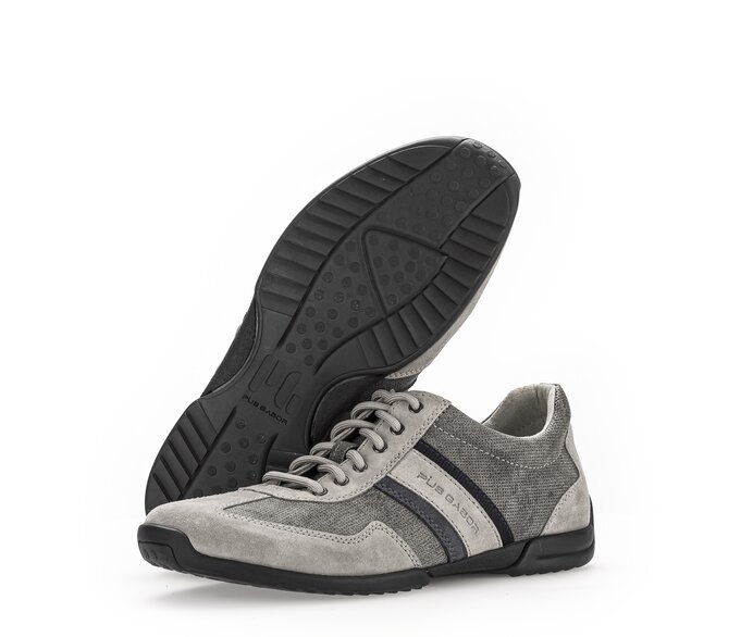 Pius Gabor Herren Sneaker Low Grau - Materialmix Leder/Lederimitat