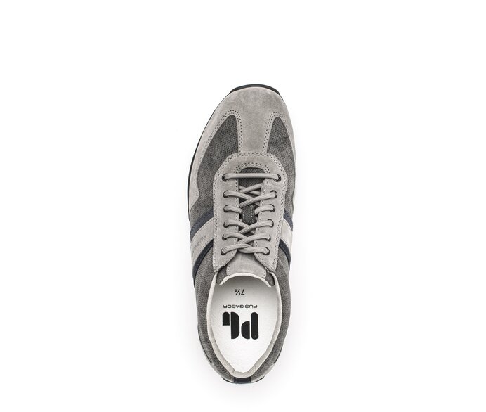 Pius Gabor Herren Sneaker Low Grau - Materialmix Leder/Lederimitat