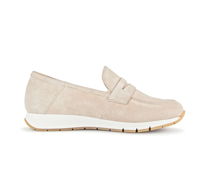 Gabor Damen  Slipper Beige - Rauleder