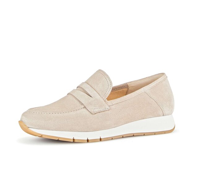 Gabor Damen  Slipper Beige - Rauleder