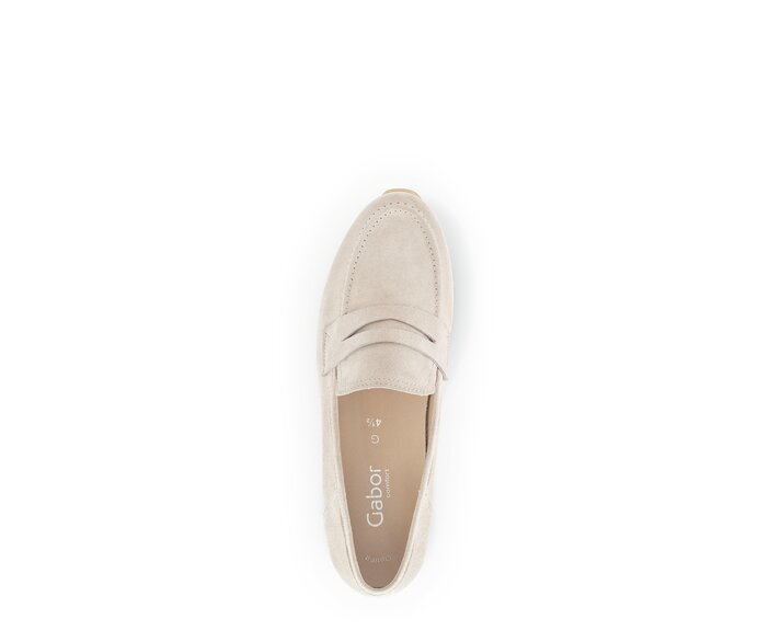 Gabor Damen  Slipper Beige - Rauleder