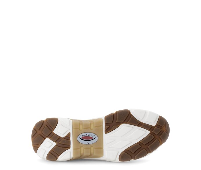 Gabor Damen  Sneaker Low Beige - Materialmix Leder/Lederimitat
