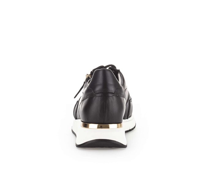Gabor Damen  Sneaker Low Schwarz - Glattleder