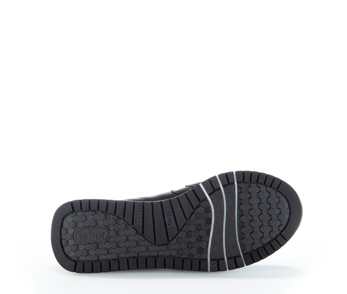 Gabor Damen  Sneaker Low Schwarz - Glattleder