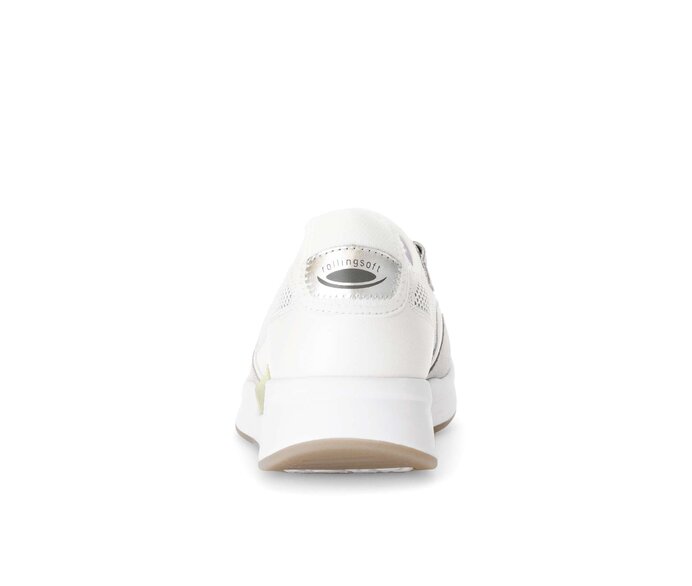 Gabor Damen  Sneaker Low Weiß - Materialmix Leder/Lederimitat