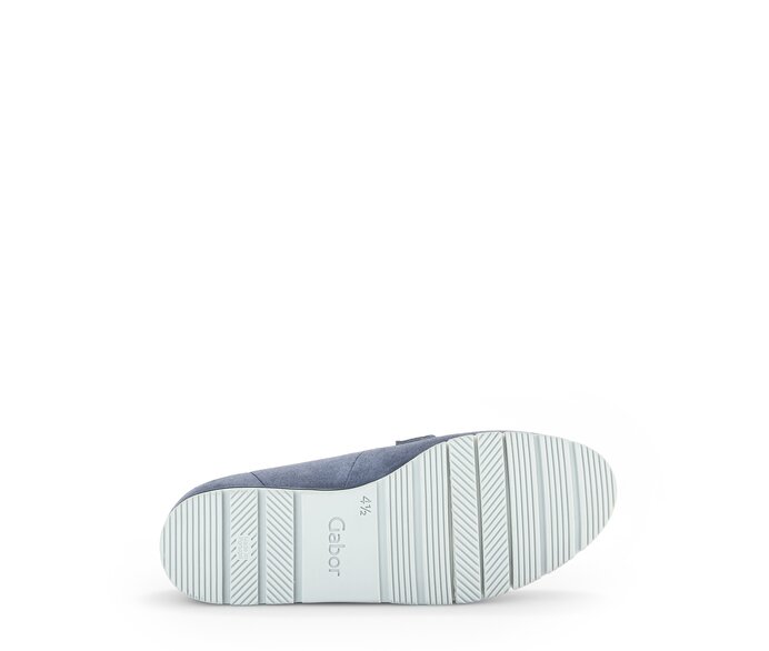 Gabor Damen  Slipper Blau - Rauleder
