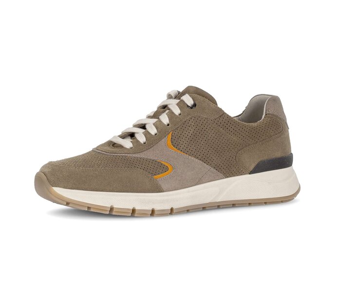 Pius Gabor Herren Sneaker Low Grün - Rauleder