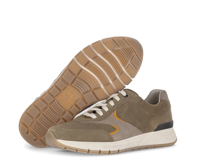 Pius Gabor Herren Sneaker Low Grün - Rauleder
