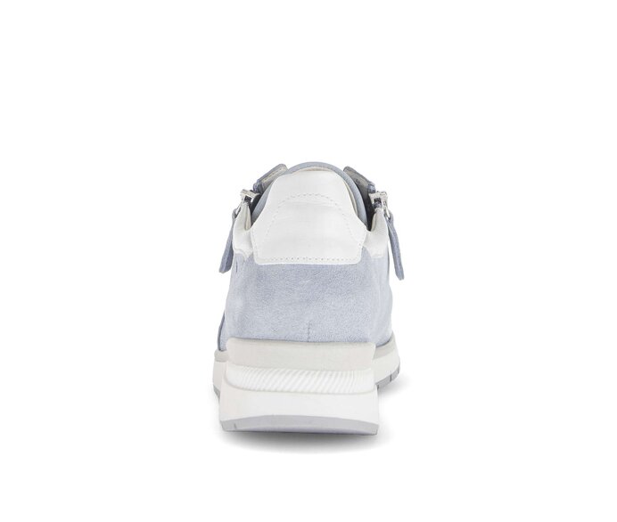 Gabor Damen  Sneaker Low Blau - Materialmix Leder/Lederimitat