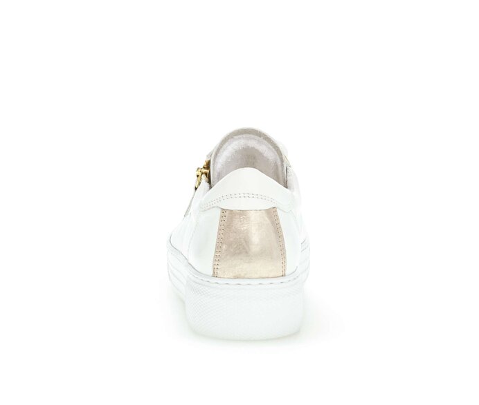 Gabor Damen  Sneaker Low Weiß - Glattleder