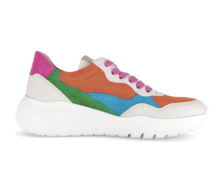 Gabor Damen  Sneaker Low Multicolour - Glattleder