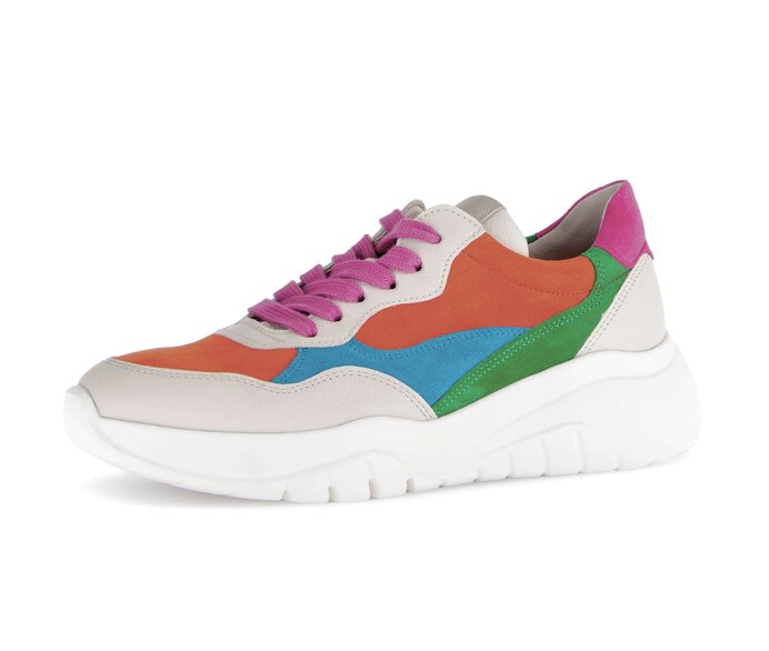 Gabor Damen  Sneaker Low Multicolour - Glattleder