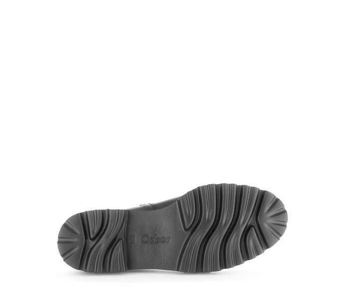 Gabor Damen  Chelsea Boot Schwarz - Glattleder