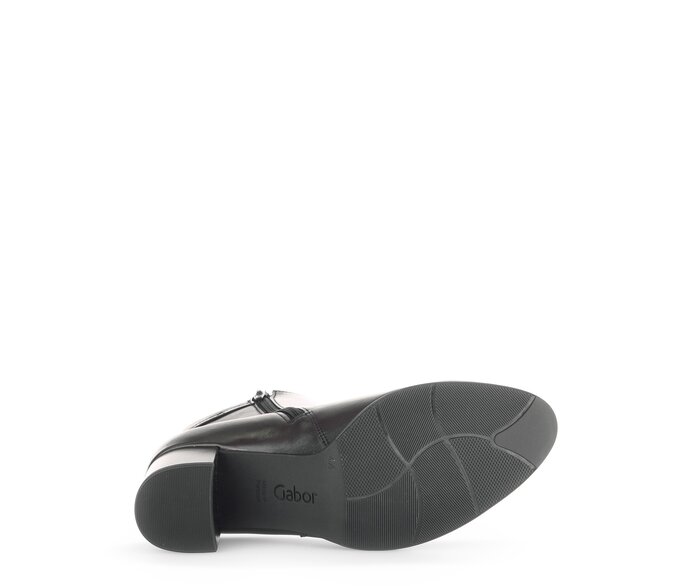 Gabor Damen  Elegante Stiefelette Braun - Glattleder