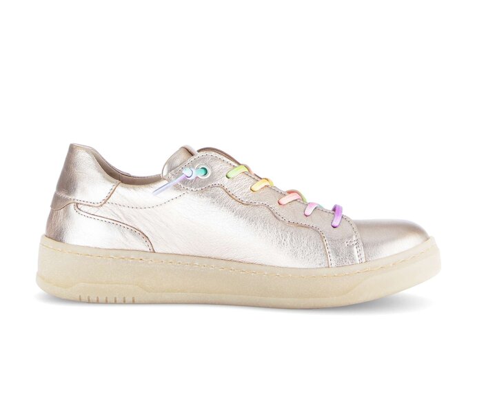 Gabor Damen  Sneaker Low Gold - Effektleder