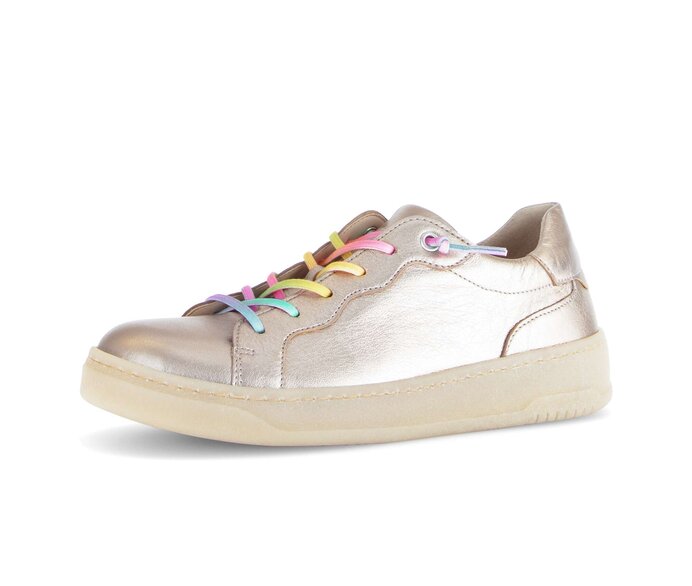 Gabor Damen  Sneaker Low Gold - Effektleder