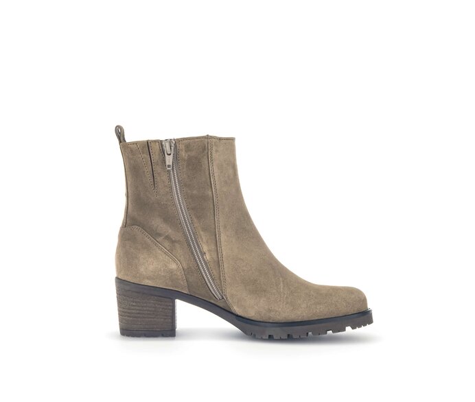 Gabor Damen  Sportliche Stiefelette Braun - Rauleder