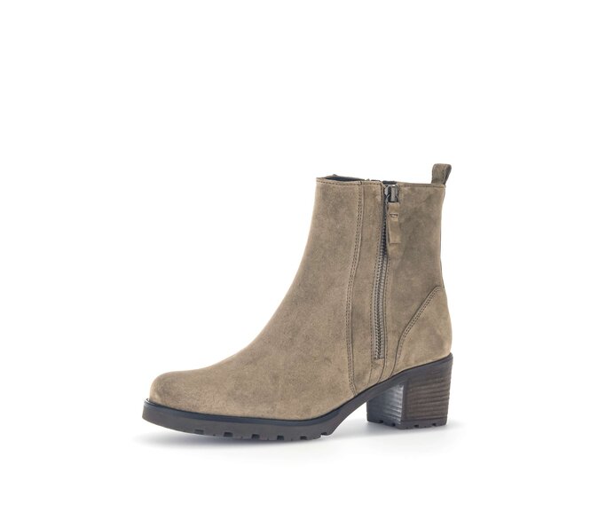 Gabor Damen  Sportliche Stiefelette Braun - Rauleder