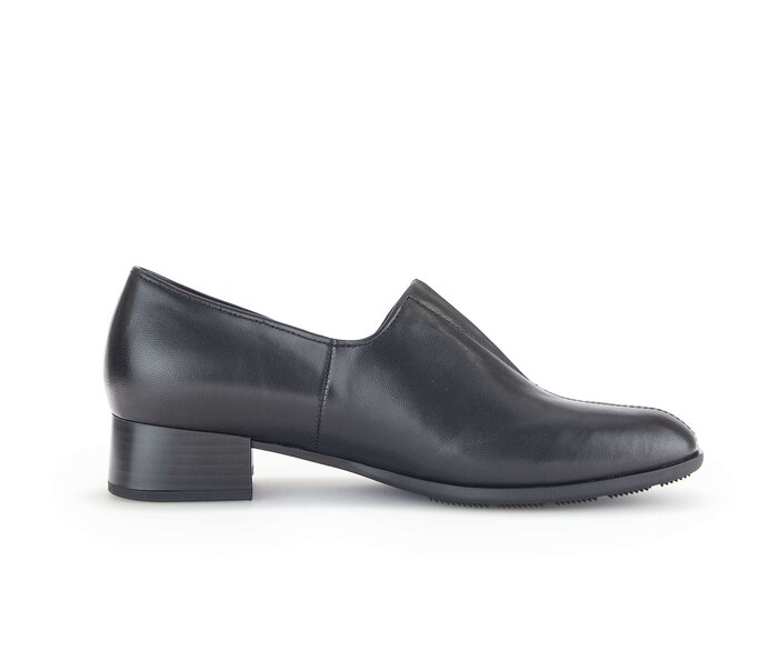 Gabor Damen  Slipper Schwarz - Glattleder